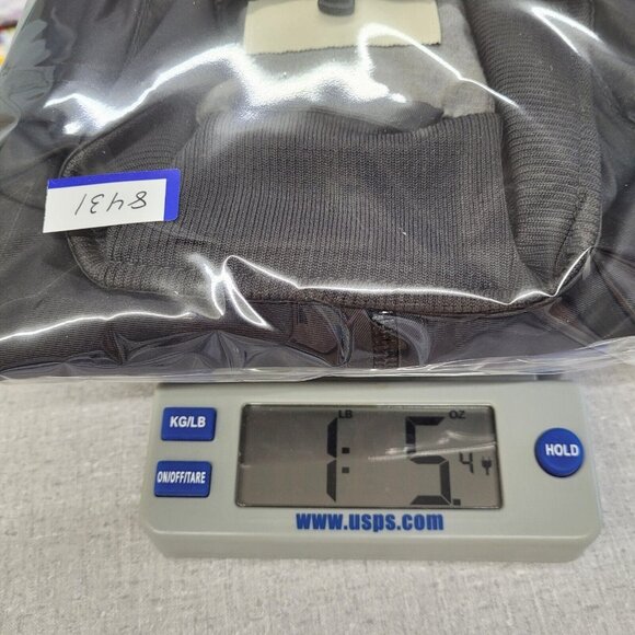 Calvin Klein Jeans Jacket Mens L Black Nylon Bomber Full Zip Zipper Pockets‎ - Picture 14 of 14